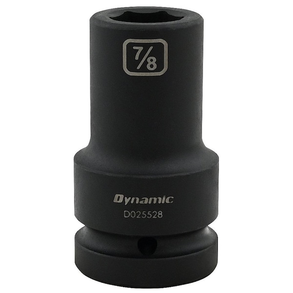 1" Drive Deep Socket, Black Phosphate, Tools 7/8" X 1" Drive, 6 Point Deep Length